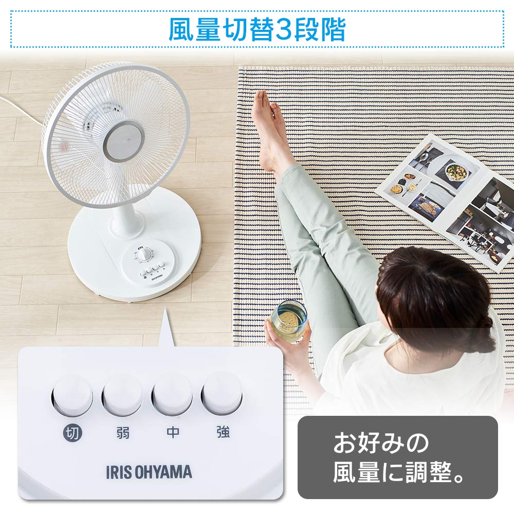 Amazon.co.jp: 【Energy Saving Measures】 Iris Ohyama Electric Fan
